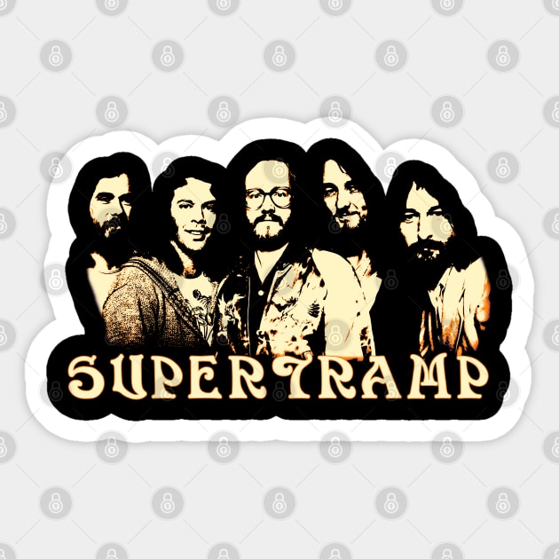 Supertramp Sticker by MichaelaGrove